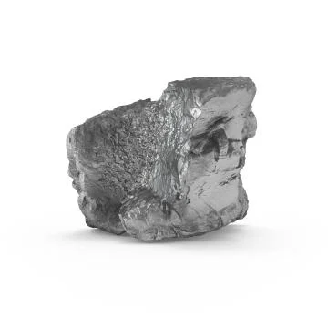 The mineral raw materials 3d rendering Ilustración de archivo