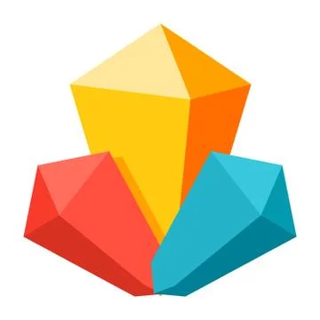 Mineral Vector Icon Stock Illustration