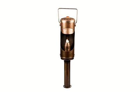 Miner's lamp. Stock-Fotos