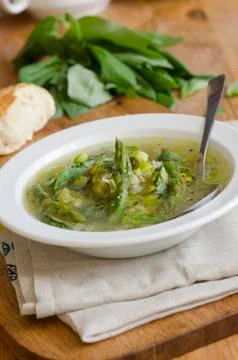 Minestrone soup Stock Photos