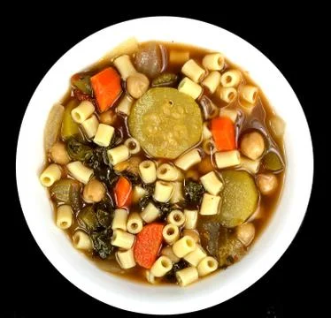 Minestrone soup Stock Photos