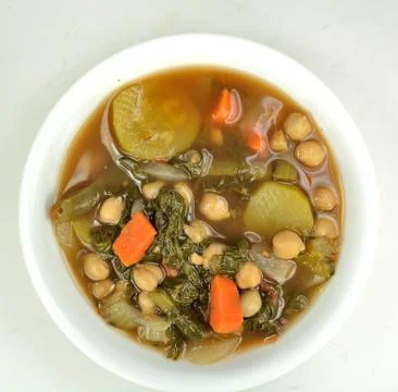 Minestrone soup Stock Photos