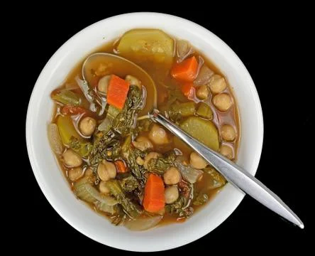 Minestrone soup Stock Photos