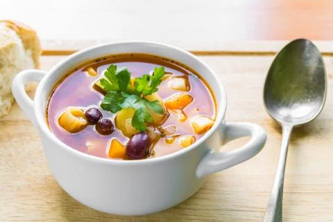 Minestrone Soup Stock Photos