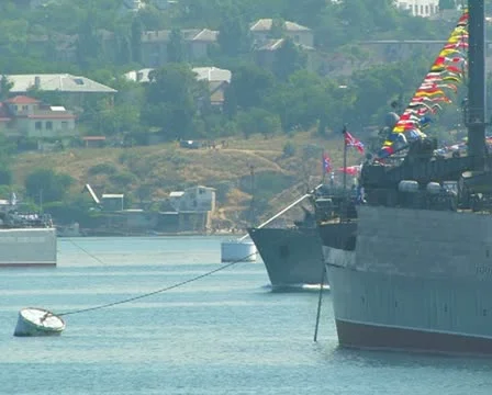 Minesweeper. Day of Russian Navy.  92 Stock Footage 10741953