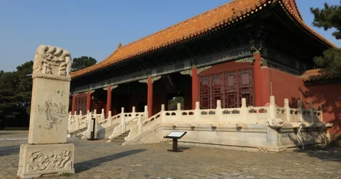 Ming Tombs Stock Footage 202961726