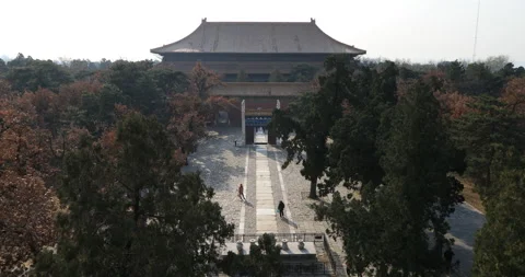 Ming Tombs Stock Footage 202967267