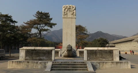 Ming Tombs Stock Footage 202973707