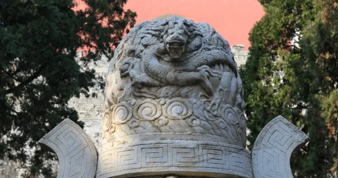 Ming Tombs Stock Footage 202981128