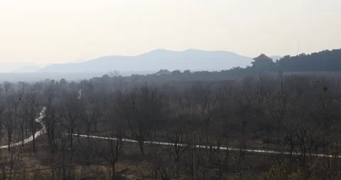 Ming Tombs Stock Footage 202988801