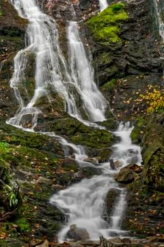 Mingo Falls Waterfall Stock Photos