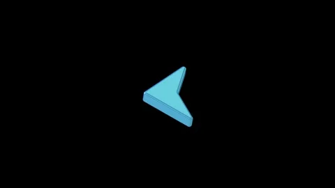 Mini Arrow Animation For Directional Signage And Design Stock Footage 292337894