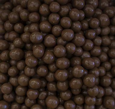 Mini black chocolate Stock Photos