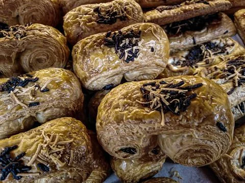 Mini Bread in Supermarket 1 Stock Photos