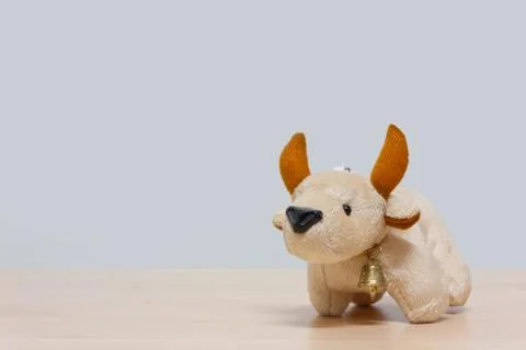 Mini buffalo doll Stock Photos