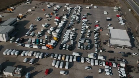Mini bus station Stock Footage 149317647