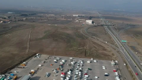 Mini bus station Stock Footage 149317925