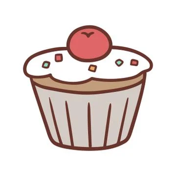 Mini cake Stock-Illustration