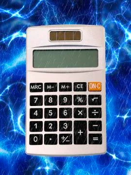 Mini Calculator Stock Photos