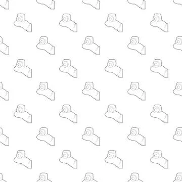 Mini camera pattern seamless イラスト素材