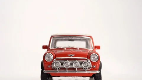 Mini Car Scale Model Stock Footage 129944533