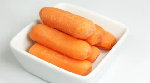 Mini carrot Stock Footage 24865879