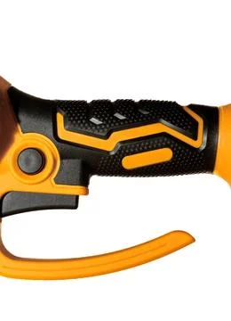 Mini chain saw handle Stock Photos