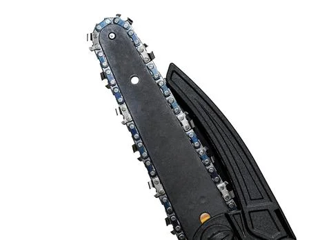 Mini chain saw Stock Photos
