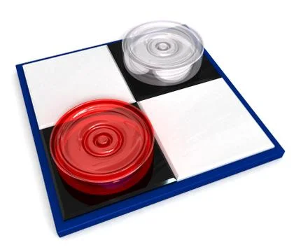 Mini checkers Stock Illustration