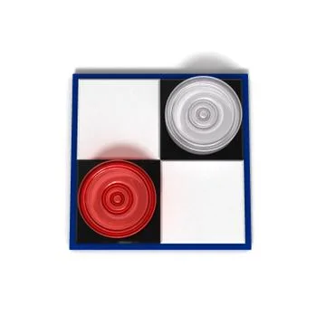 Mini checkers Stock Illustration