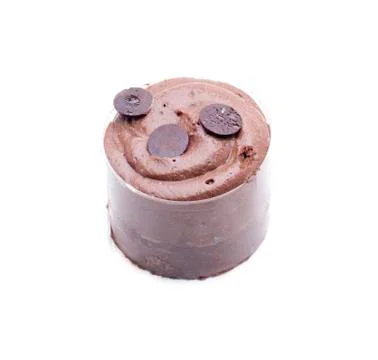 Mini chocolate cake Stock Photos