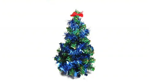 Mini christmas tree Stock Footage 548546
