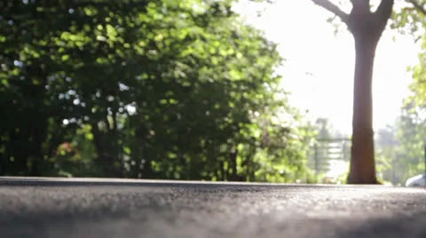 Mini Cooper BMW Car Driving By Stock Footage 25929425