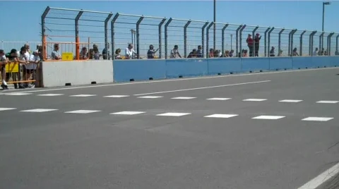 Mini Cooper Race Stock Footage 725309