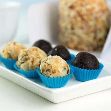 Mini cupcakes Stock Photos