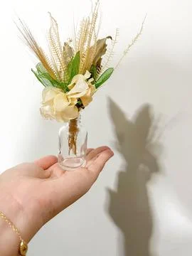 Mini decorative vase Stock Photos