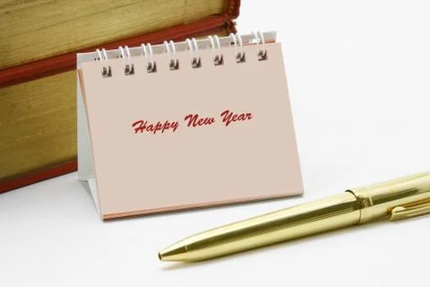 Mini desktop calendar Stock Photos