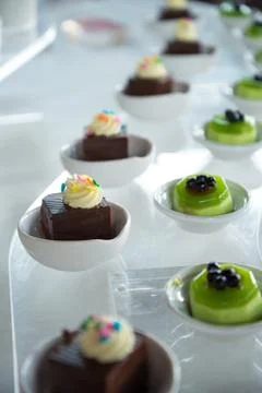 Mini dessert Stock Photos