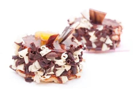 Mini desserts Stock Photos