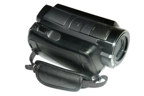 Mini digital video camera Stock Photos