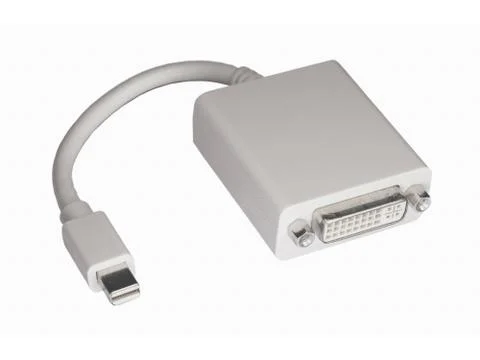 Mini DisplayPort to DVI Adapter Stock Photos