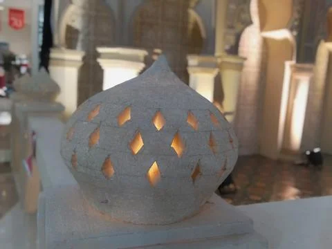 Mini dome close up Islamic decoration Stock Photos