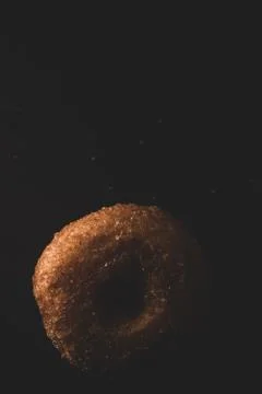 Mini donut Macro close up Stock Photos