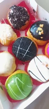 Mini donuts #1 Stock Photos