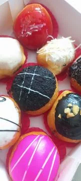 Mini donuts #2 Stock Photos