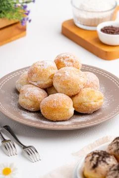Mini doughnut Foto stock