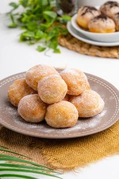 Mini doughnut Foto stock