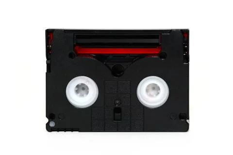 Mini dv cassette Stock Photos