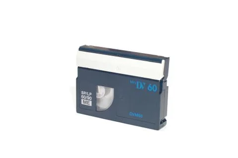 Mini dv tape Stock Photos