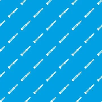 Mini electronic hookah pattern seamless blue Stock Illustration